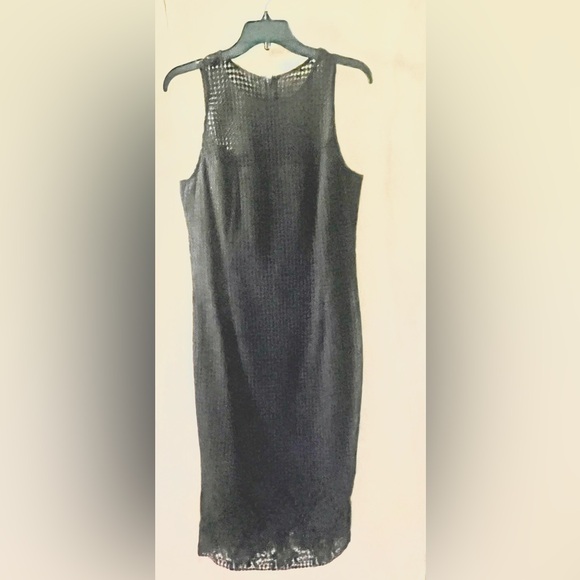 White House Black Market Dresses & Skirts - WHITE HOUSE BLACK MARKET exquisite black long cocktail dress , Size 12
